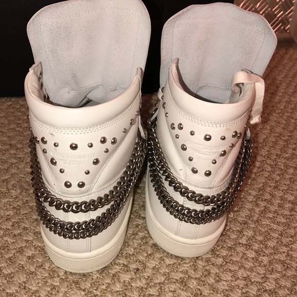 SAINT LAURENT White Sneakers - Picture 6 of 8